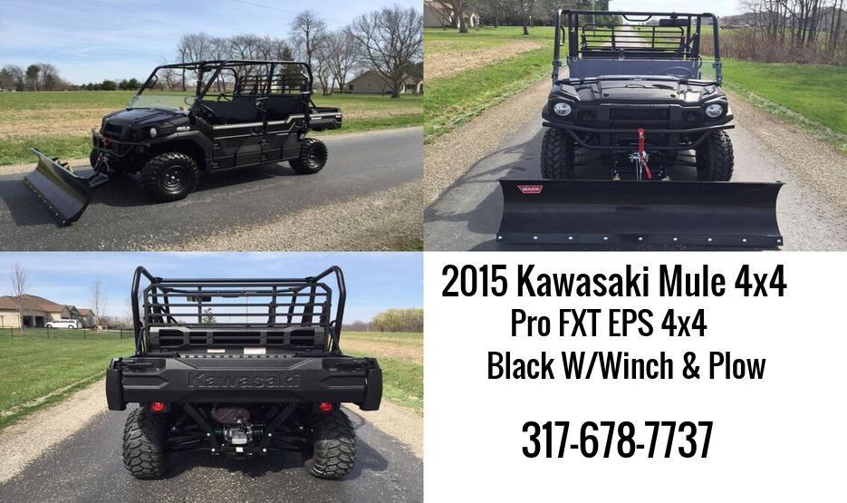 Kawasaki Mule Pro FXT 4x4 EPS BLACK