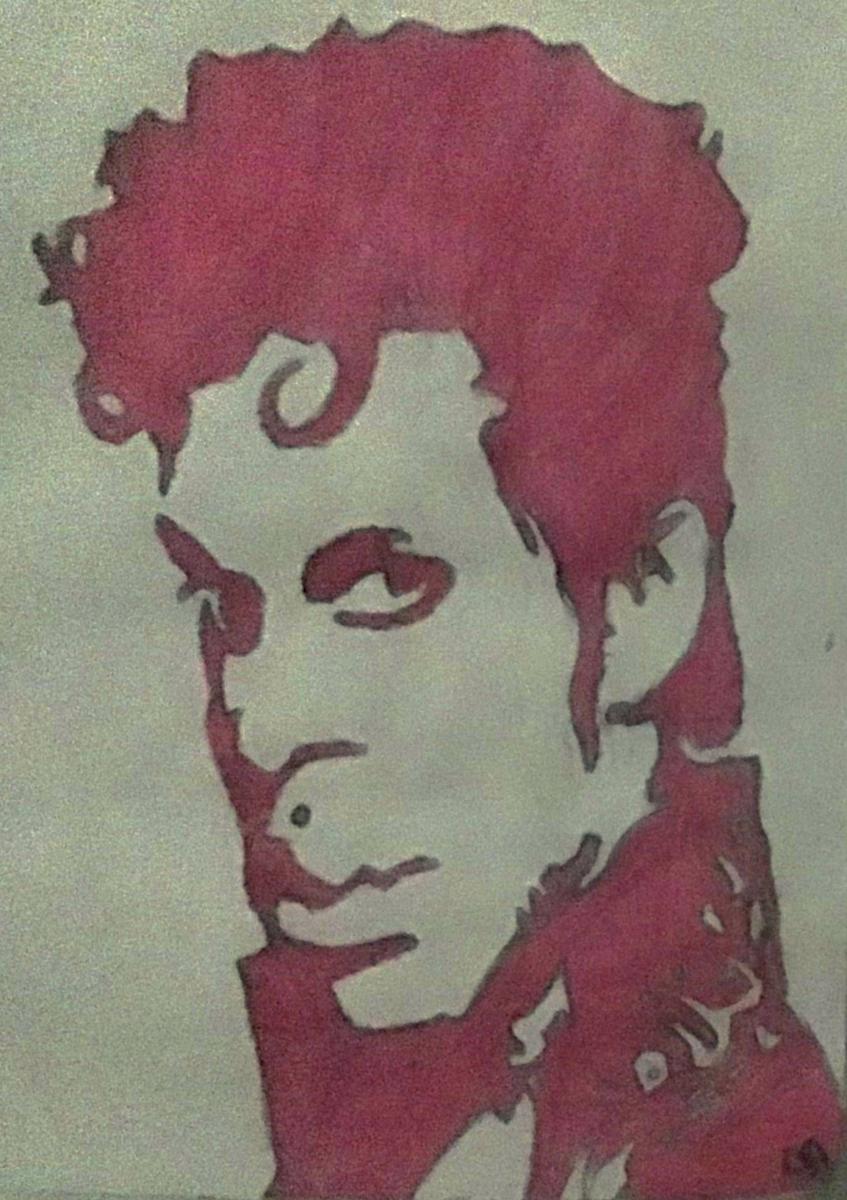 Prince Pink GG – 9” x 12” Colored Pencil