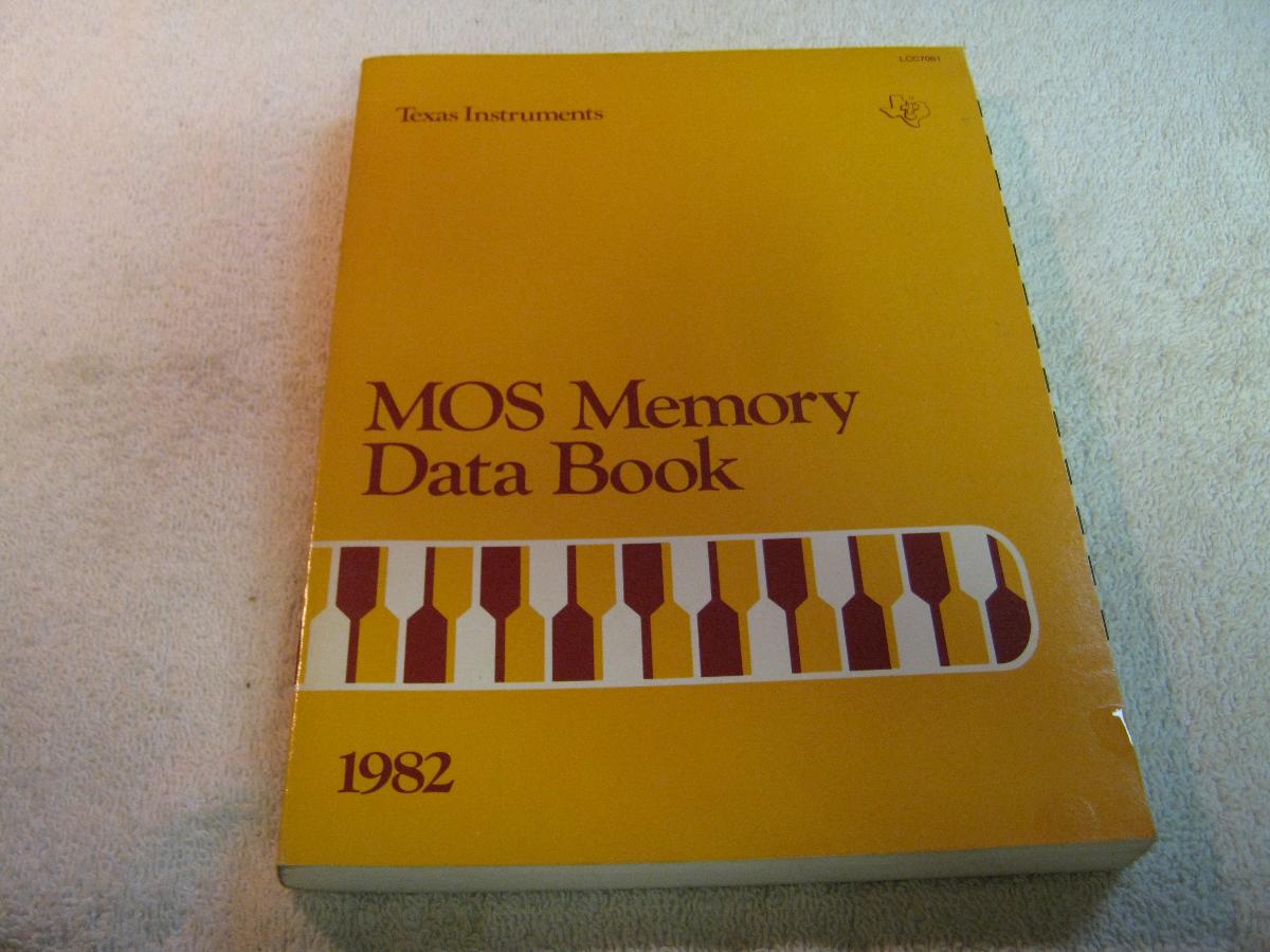 Texas Instruments – MOS MEMORY DATA BOOK © 