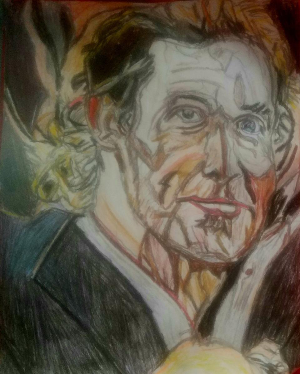 Matthew McConaughey – Colored Pencil