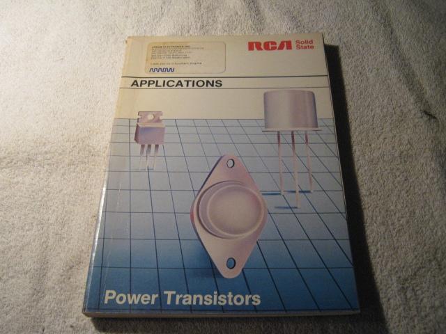 RCA SOLID STATE – APPLICATIONS – POWER TRANSISTORS ©