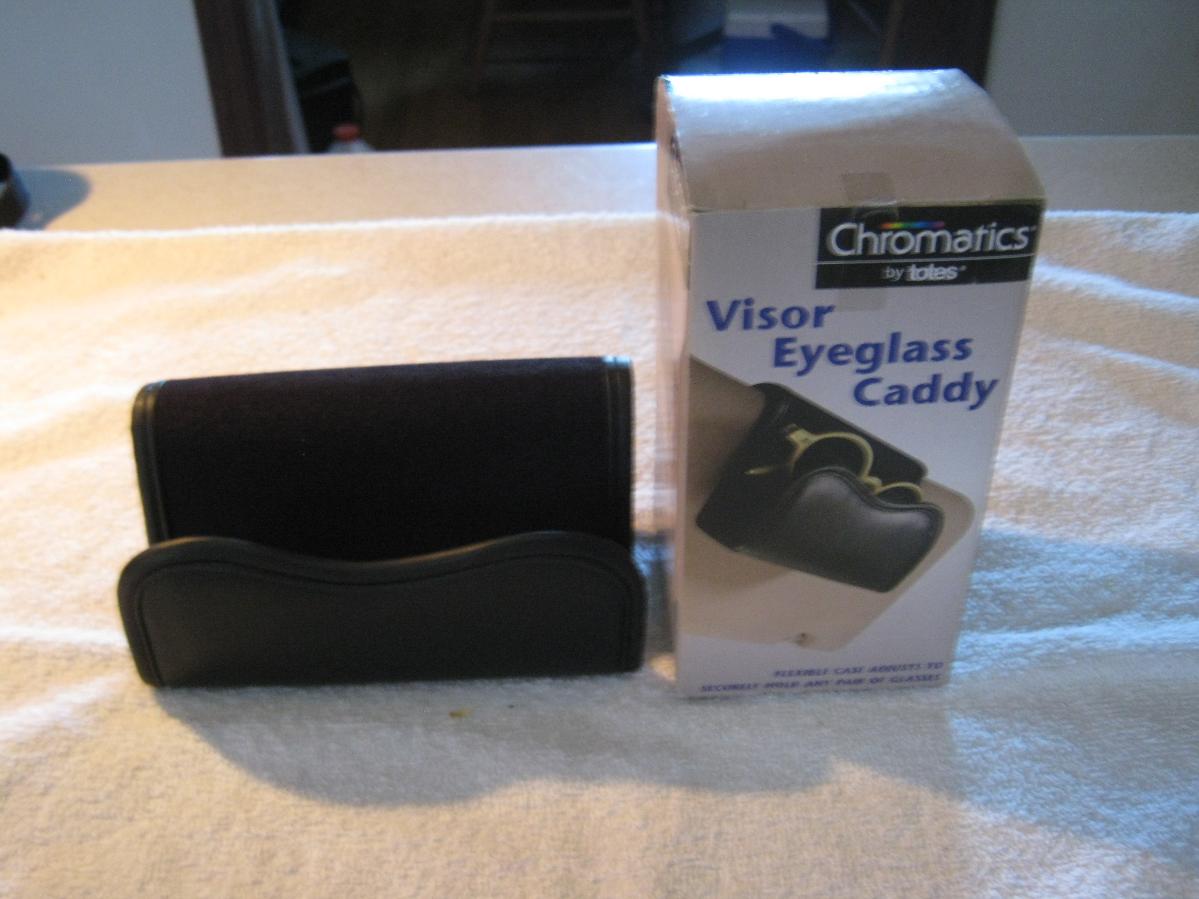 NEW – Chromatics by Totes – Visor Eyeglass Caddy –