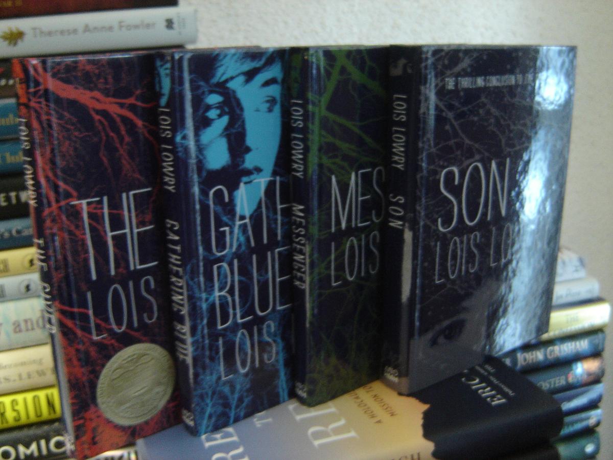 The GIVER QUARTET by Lois Lowry (The Giver, Gathering Blue,