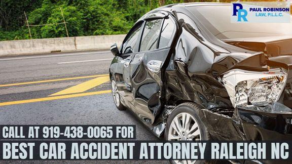 Call at  For Best Car Accident Attorney Raleigh
