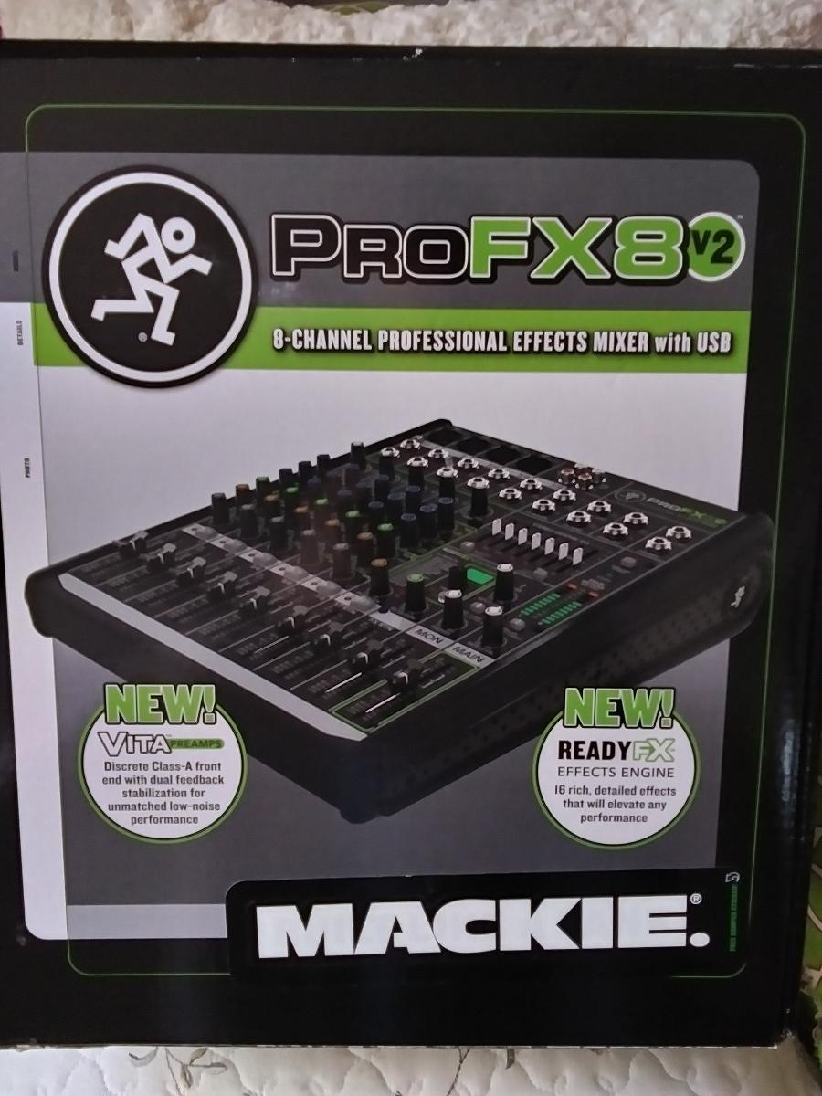 8-channel ProFX Mini Mackie