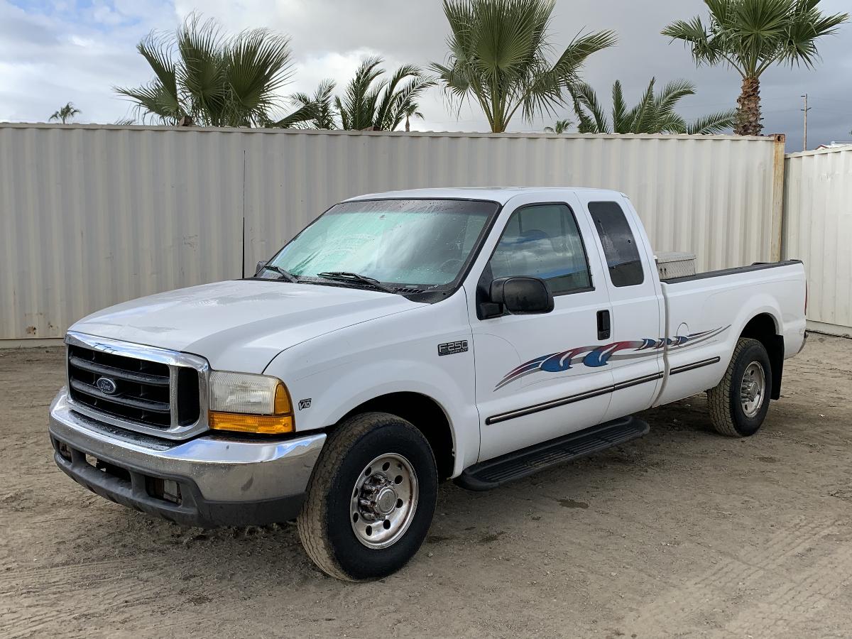  FORD F250 EXTENDED CAB PICKUP TRUCK #