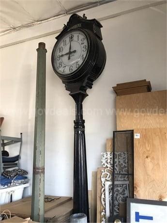 LA 12' Standing Antique Clock