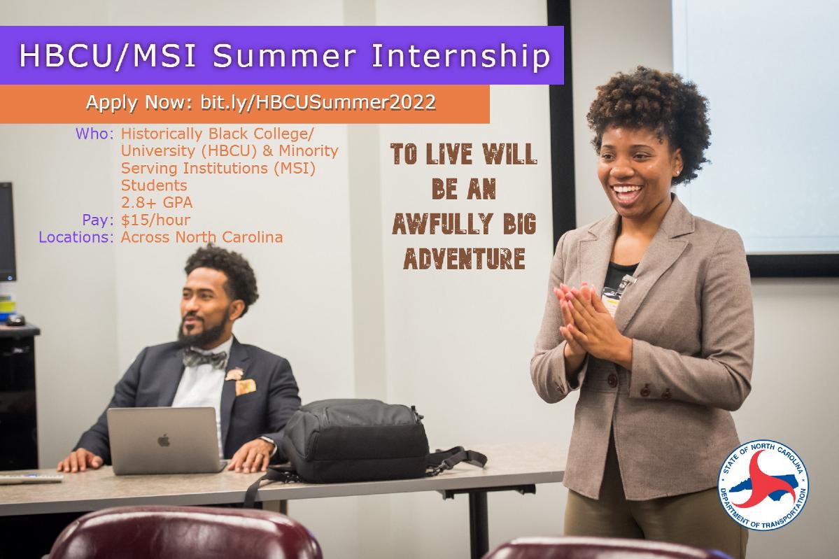 HBCU/MSI Paid Summer Internship